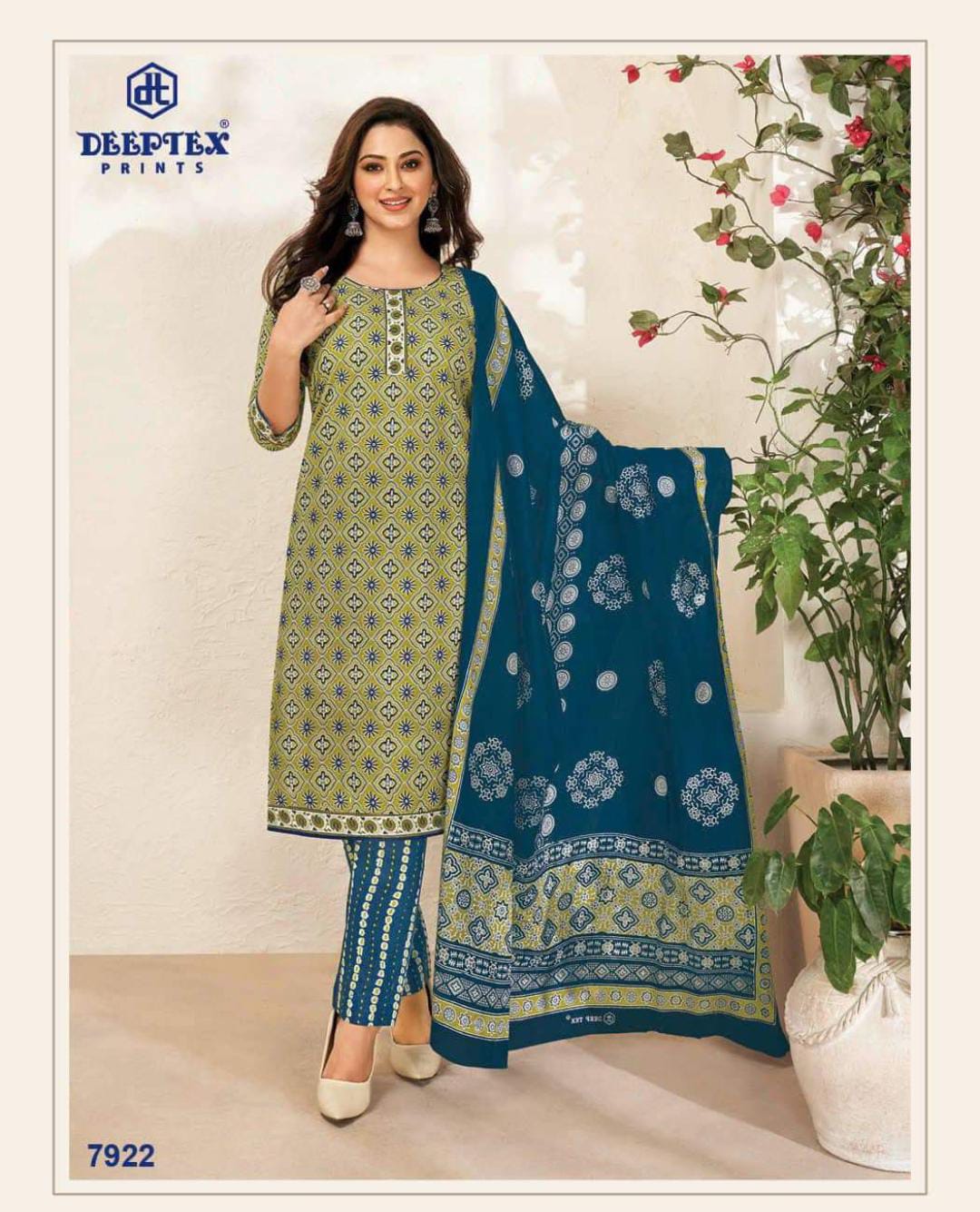 Deeptex Vol 79 Printed Cotton Dress Material Catalog